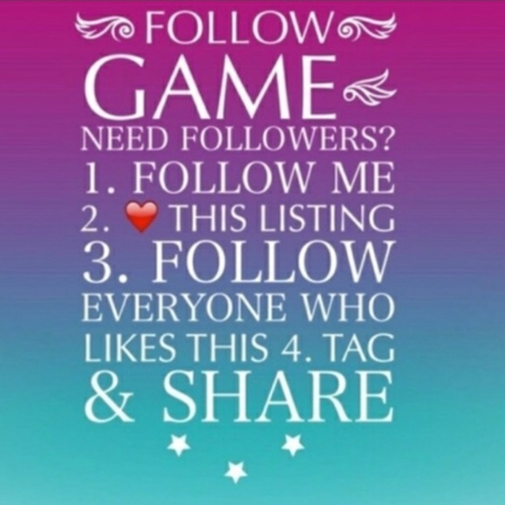 Follow Me Game 👠👜💋 Grow Your Followers